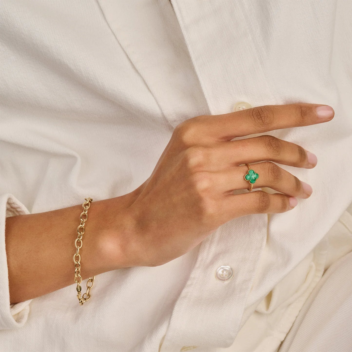 Blush Armband 14kt Goud 2255YGO