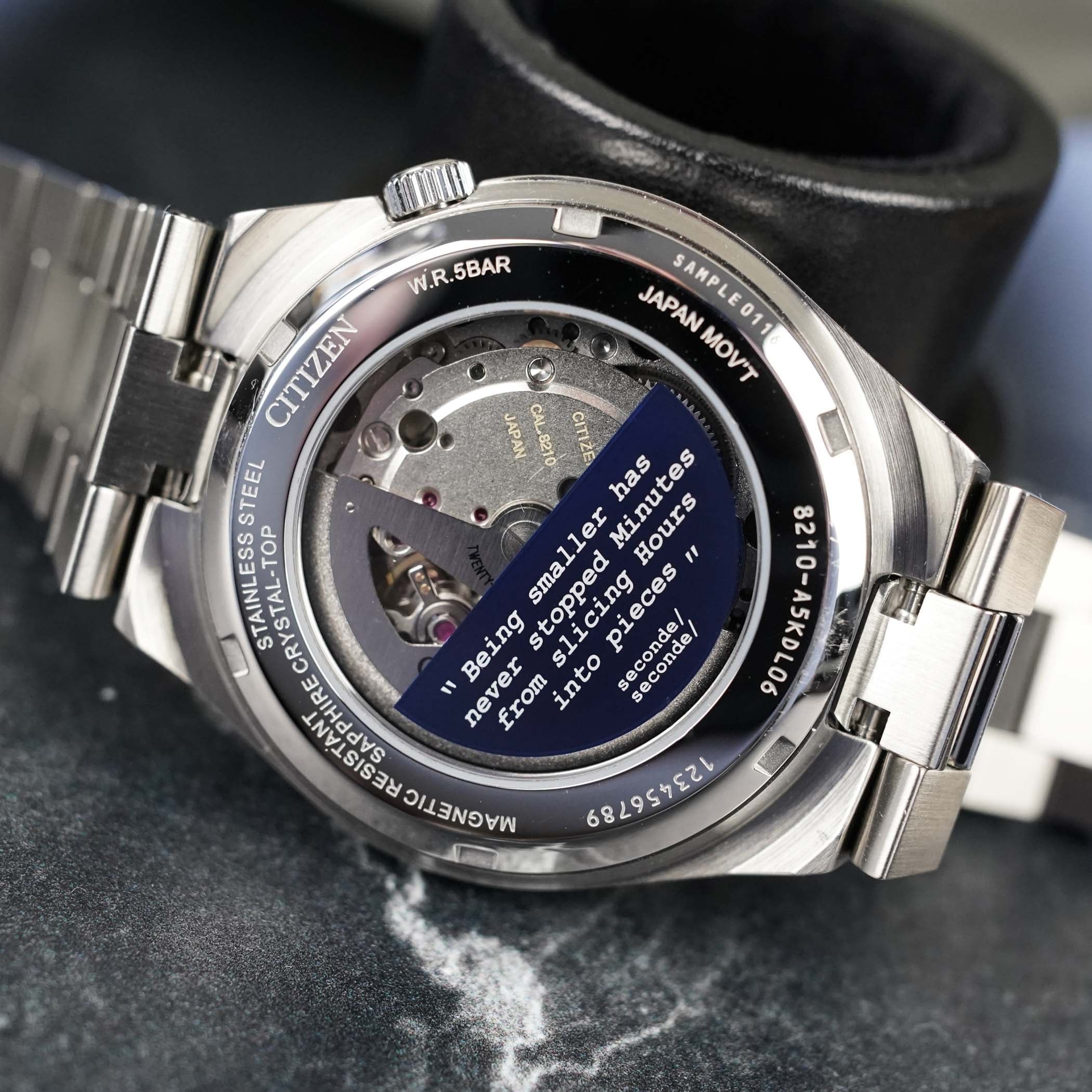 Citizen Tsuyosa x Seconde Seconde Limited Edition NJ0157-81L