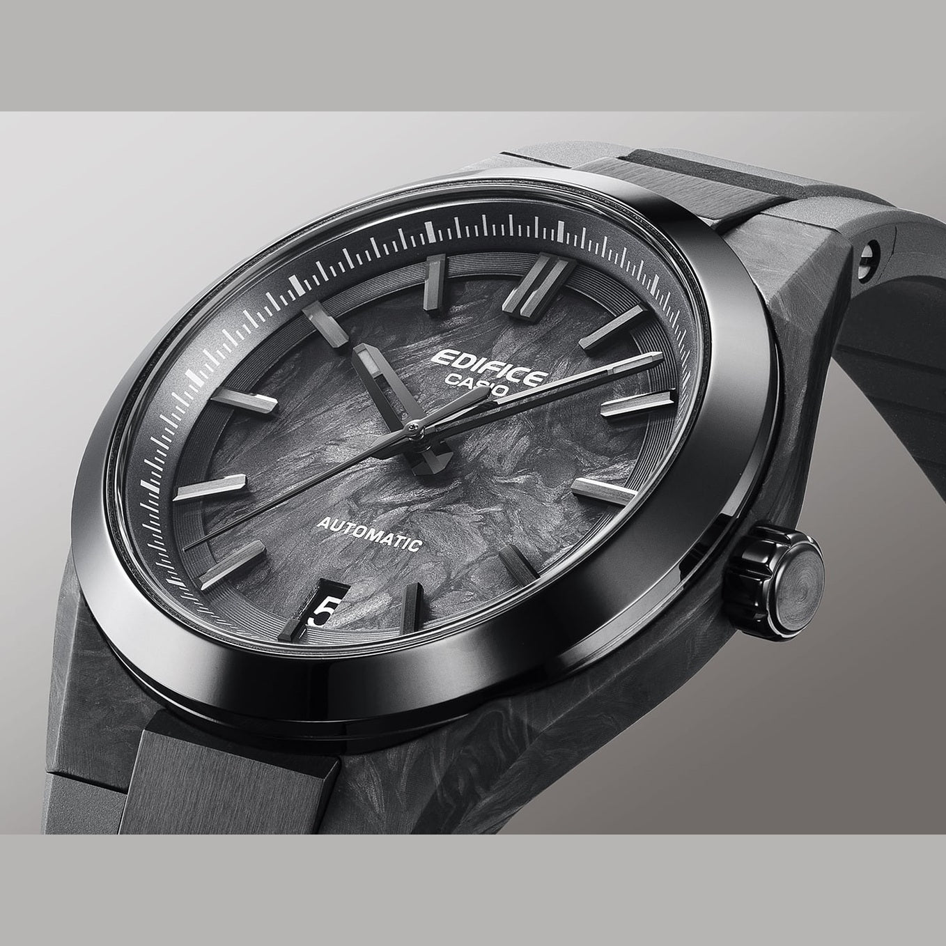 Casio Edifice Automaat 'Forged Carbon Case' EFK-100XPB-1A