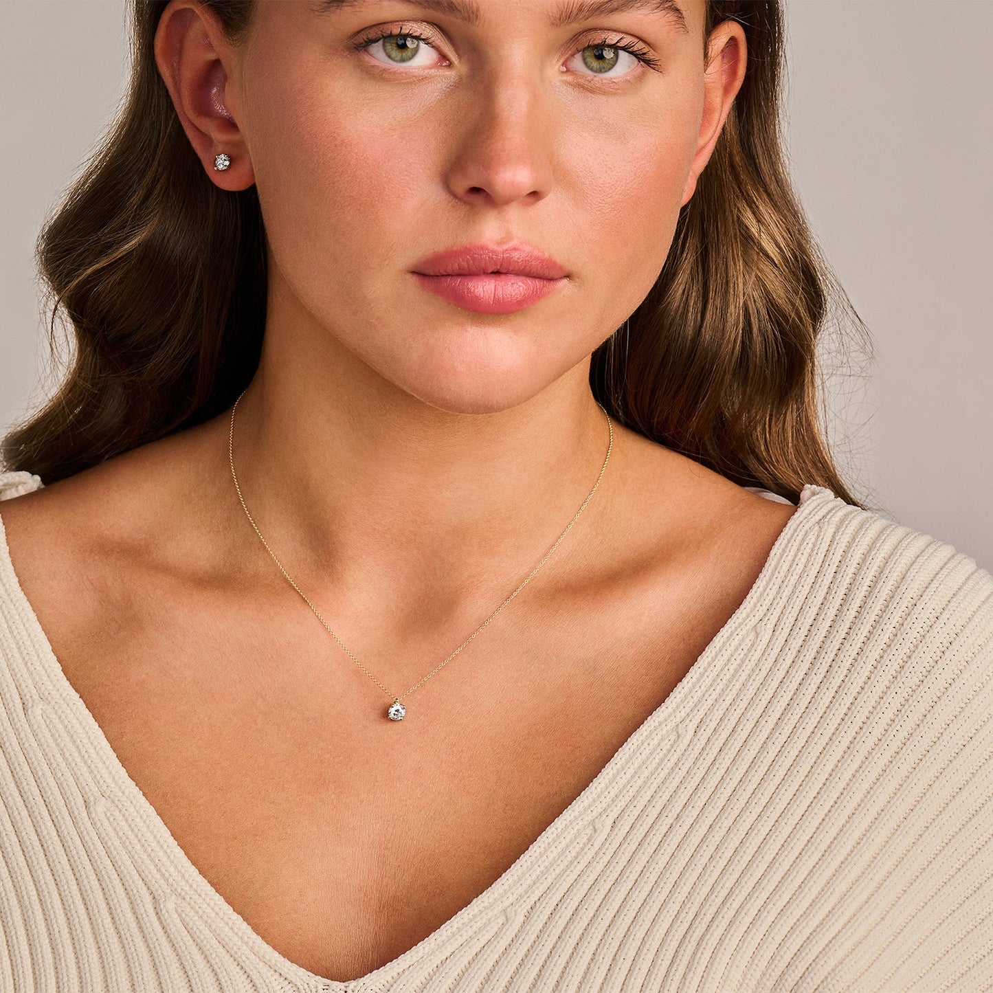 Blush Ketting 14kt Goud LG3003Y