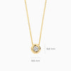 Blush Ketting 14kt Goud LG3006Y