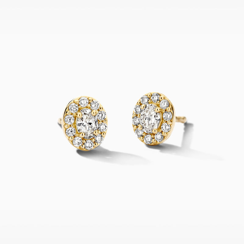 Blush Oorknopjes lab grown diamonds LG7033Y