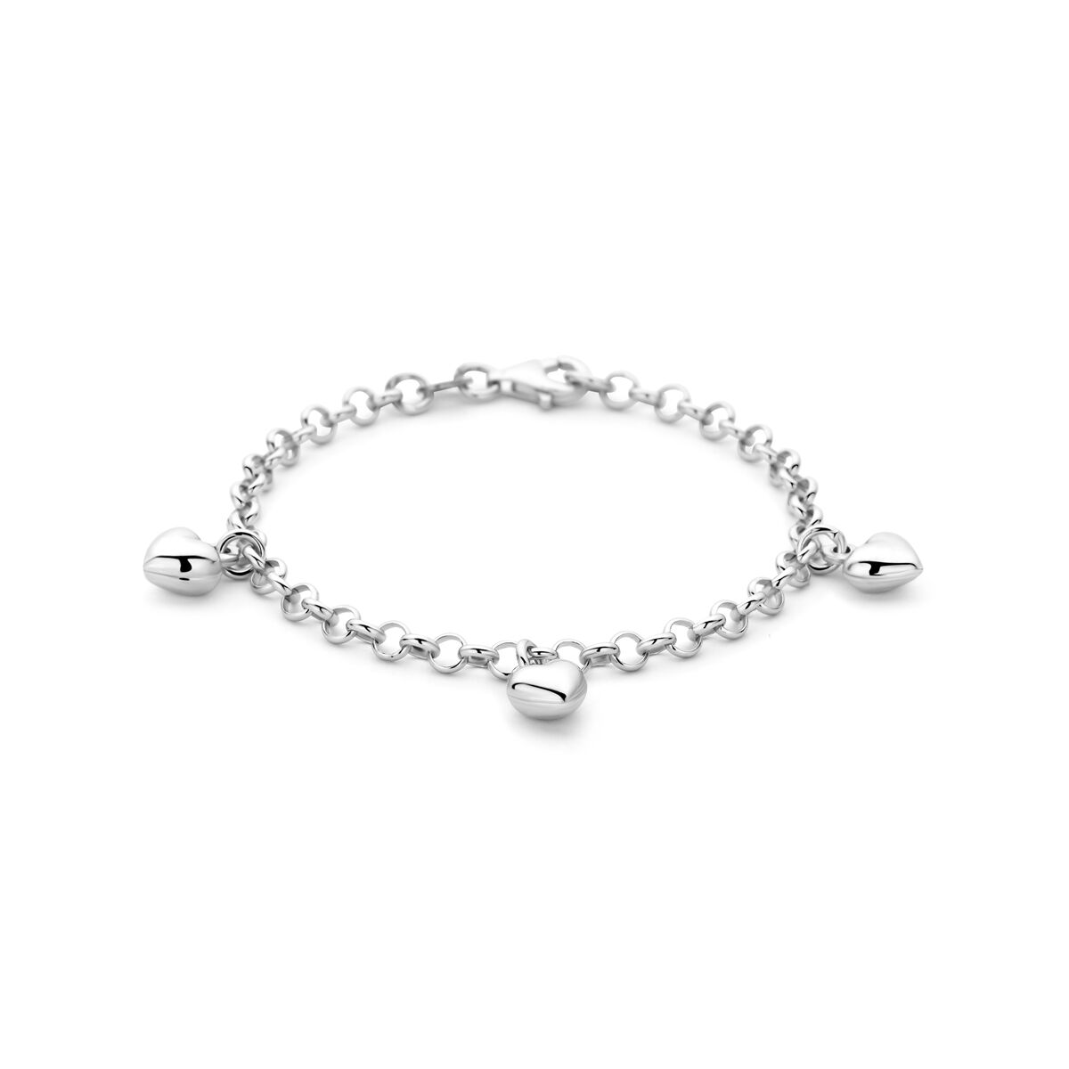 Zilveren Armband Hart 15 cm 1321791