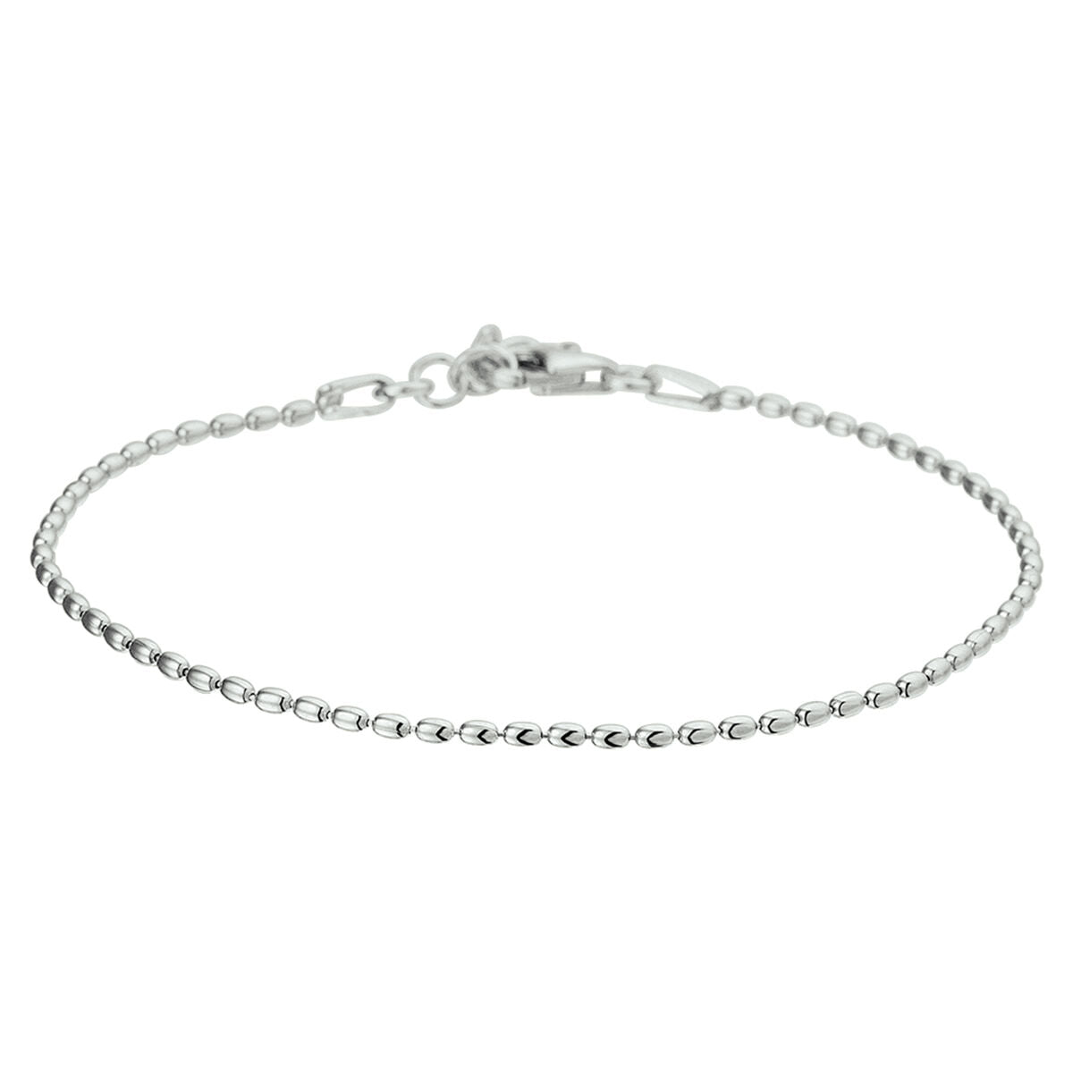 Zilveren Armband Bolletjes 1,5 mm 17 + 2 cm 1327361