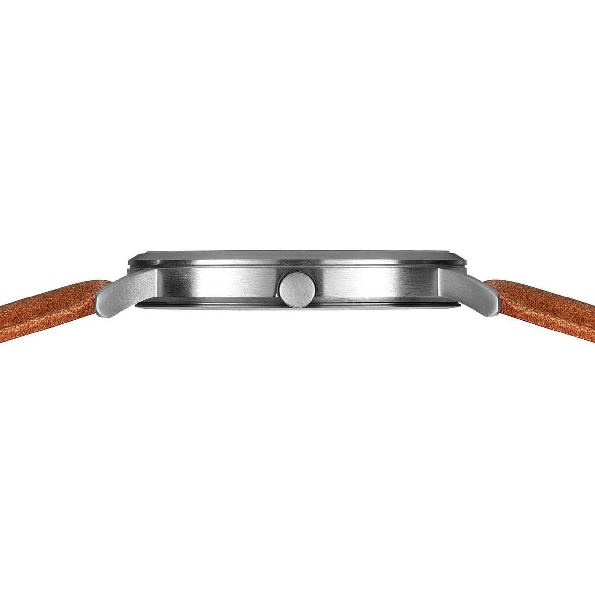 Bering Herenhorloge Leren Band 18640 - 568