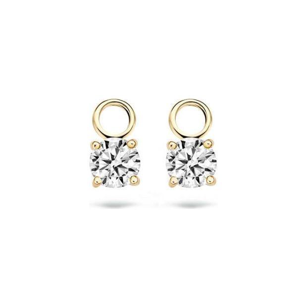 Blush oorhanger goud 9045YZI