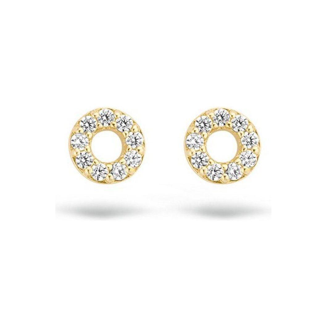 Blush oorknoppen goud 7193YZI