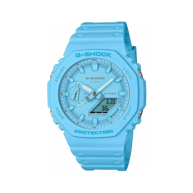 Casio G - Shock Baby Blauw Youth GA - 2100 - 2A2ER