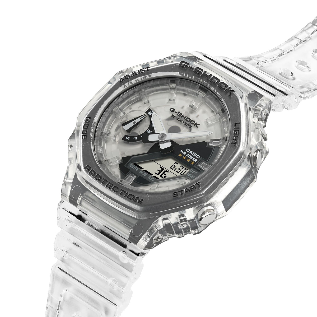 Casio G - Shock Clear Remix GA - 2140RX - 7AER