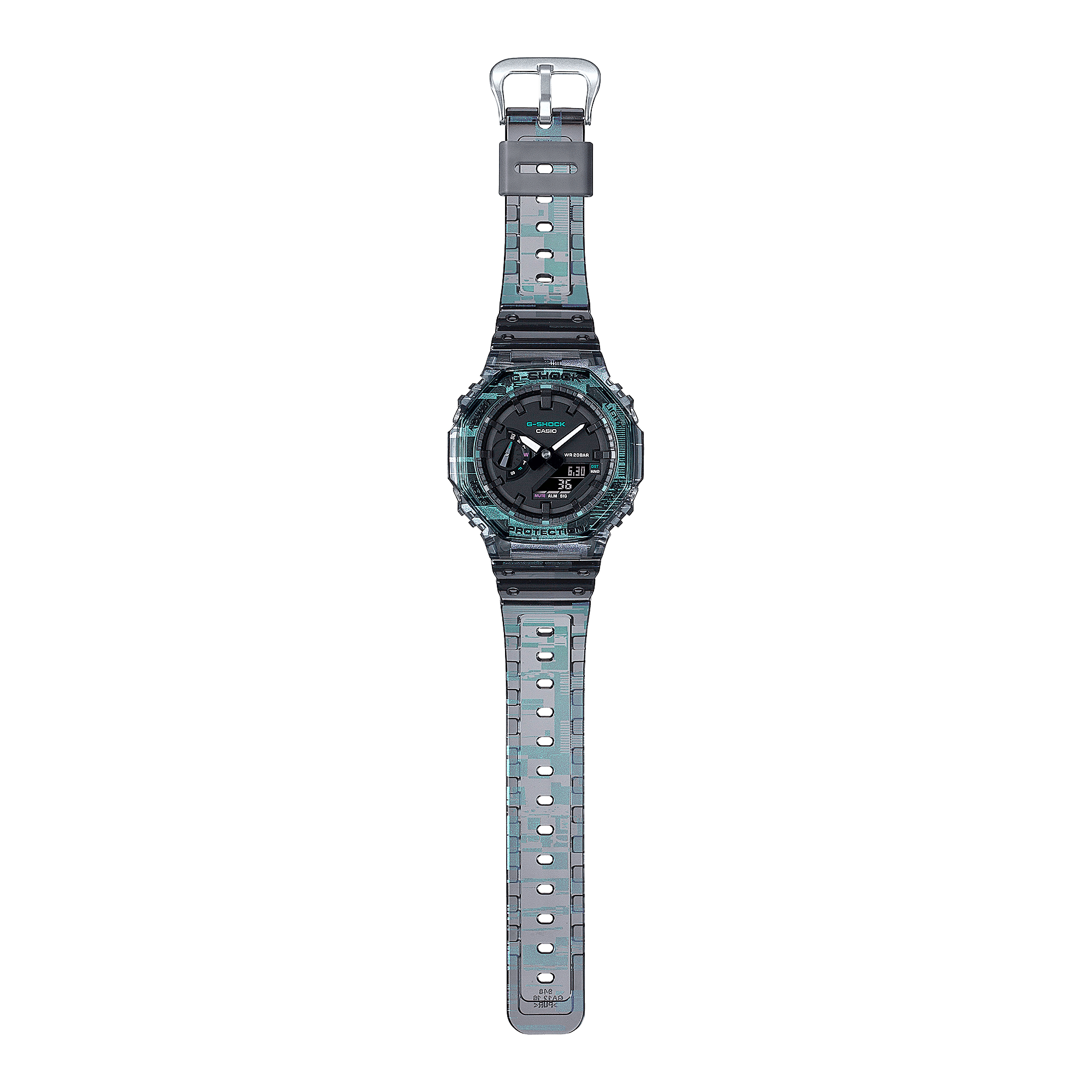 Casio G - shock digital glitch GA - 2100NN - 1AER