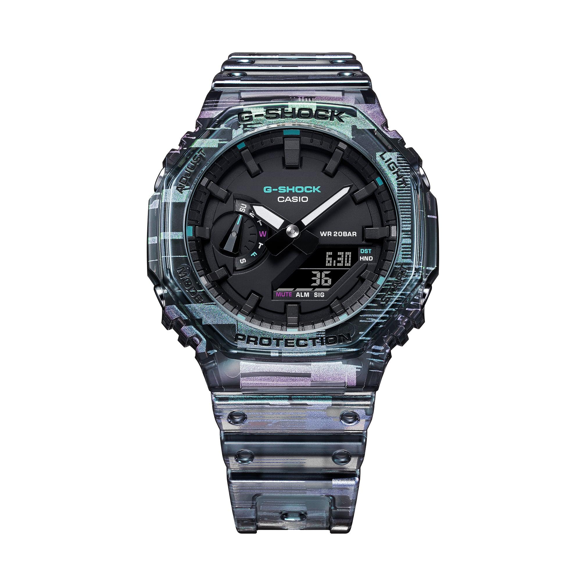 Casio G - shock digital glitch GA - 2100NN - 1AER