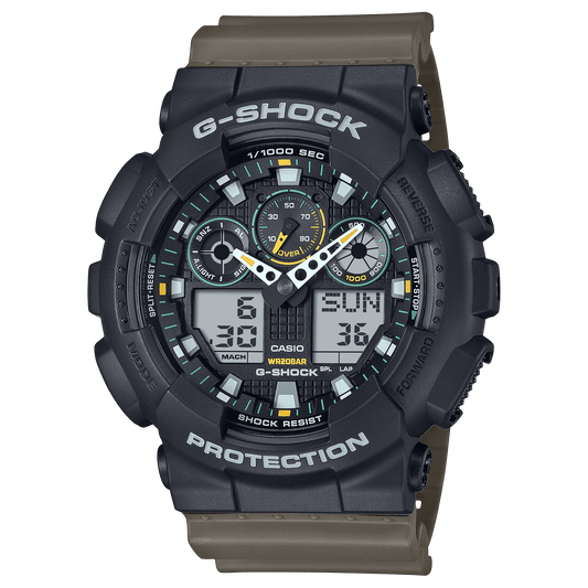 Casio G - Shock GA - 100TU - 1A3ER