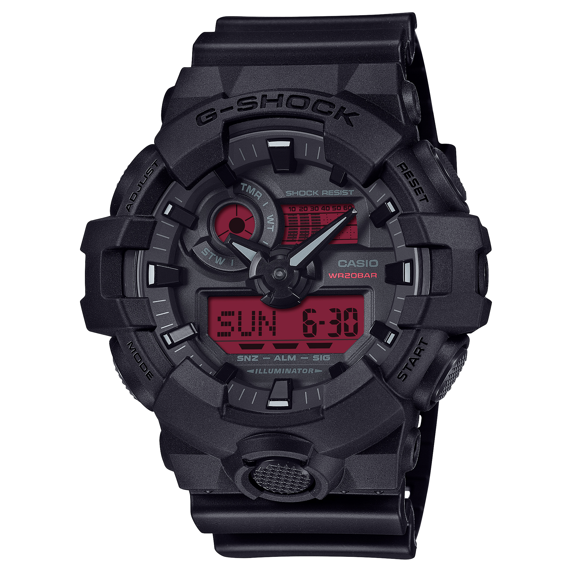 Casio G - Shock GA - 700BBR - 1AER - Juwelier van Dam