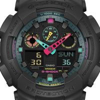 Casio G - Shock Multi - Fluorescent GA - 100MF - 1AER
