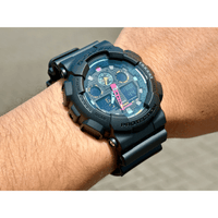 Casio G - Shock Multi - Fluorescent GA - 100MF - 1AER