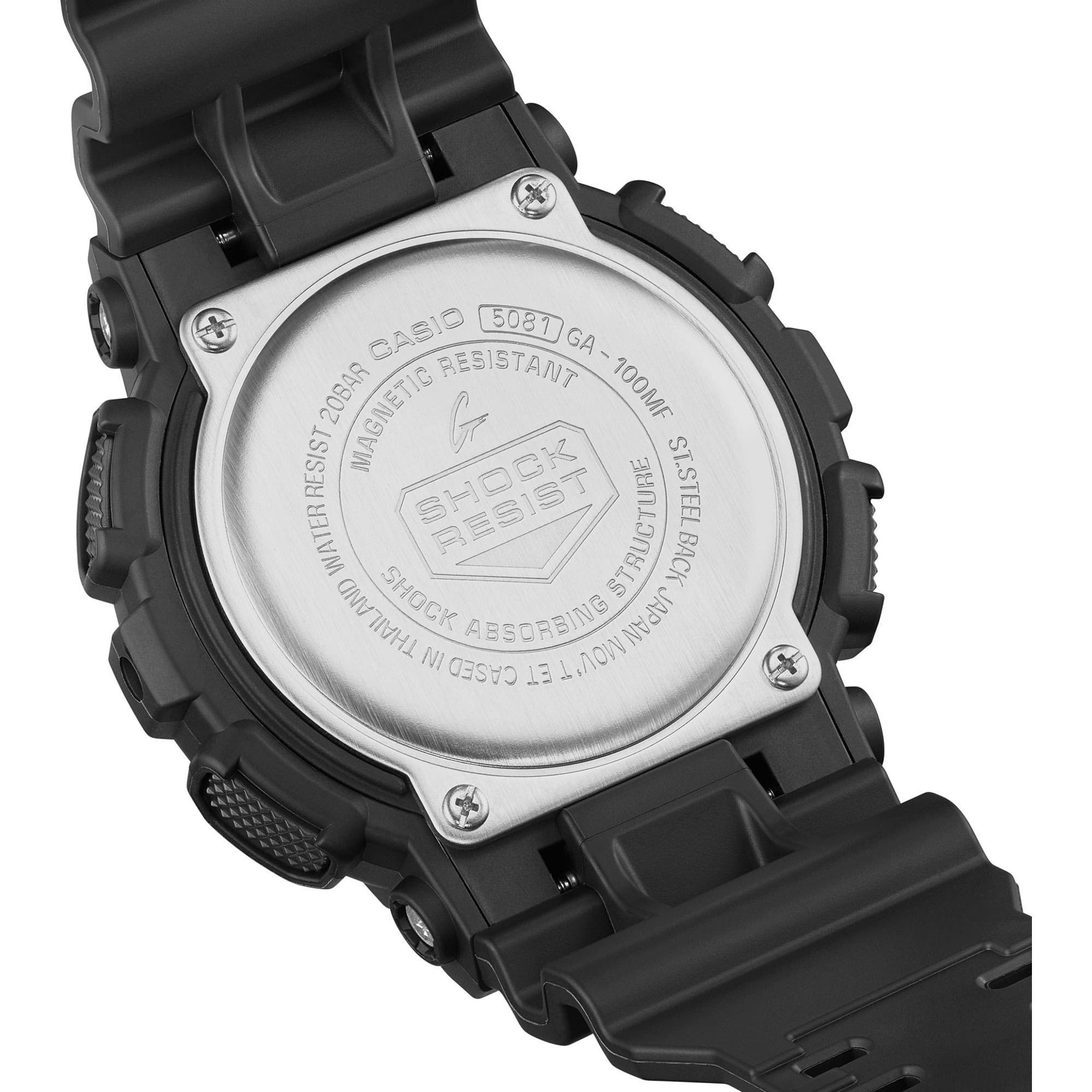 Casio G - Shock Multi - Fluorescent GA - 100MF - 1AER