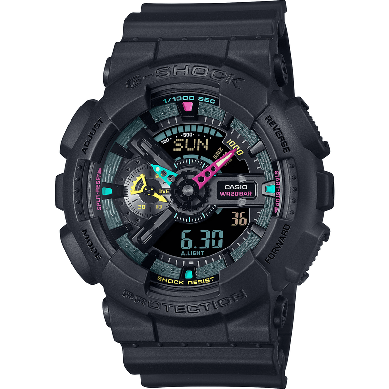 Casio G - Shock Multi - Fluorescent GA - 110MF - 1AER