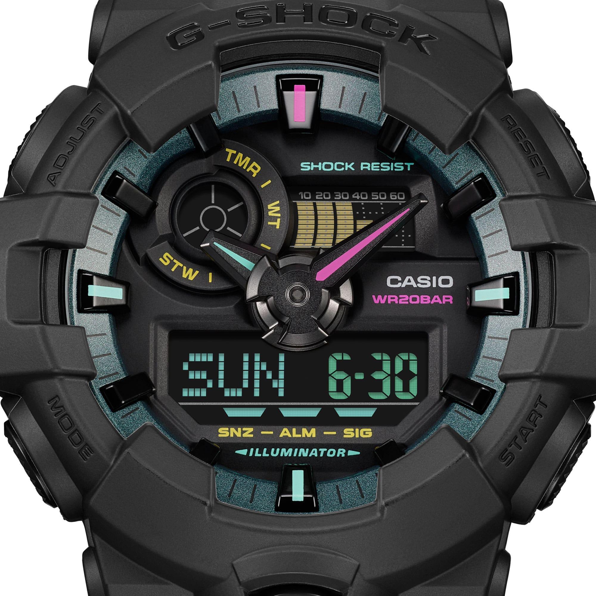 Casio G - Shock Multi - Fluorescent GA - 700MF - 1AER
