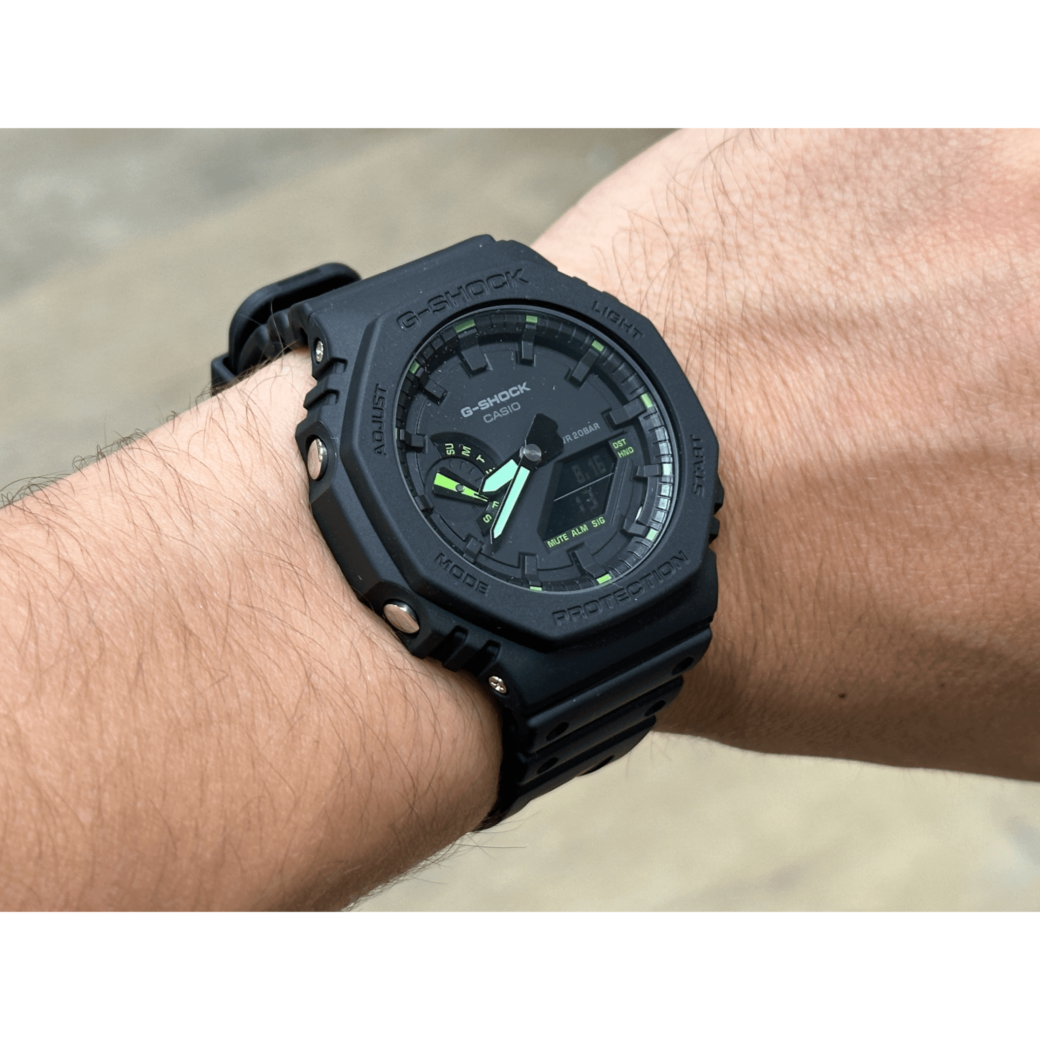 Casio G - Shock Neon GA - 2100 - 1A3ER