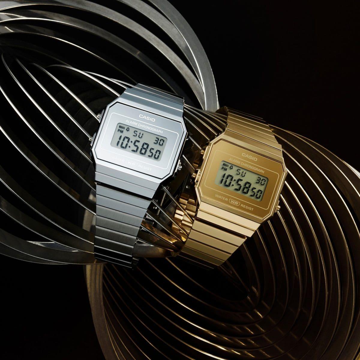 Casio Vintage Grijs A700WEV - 7AEF