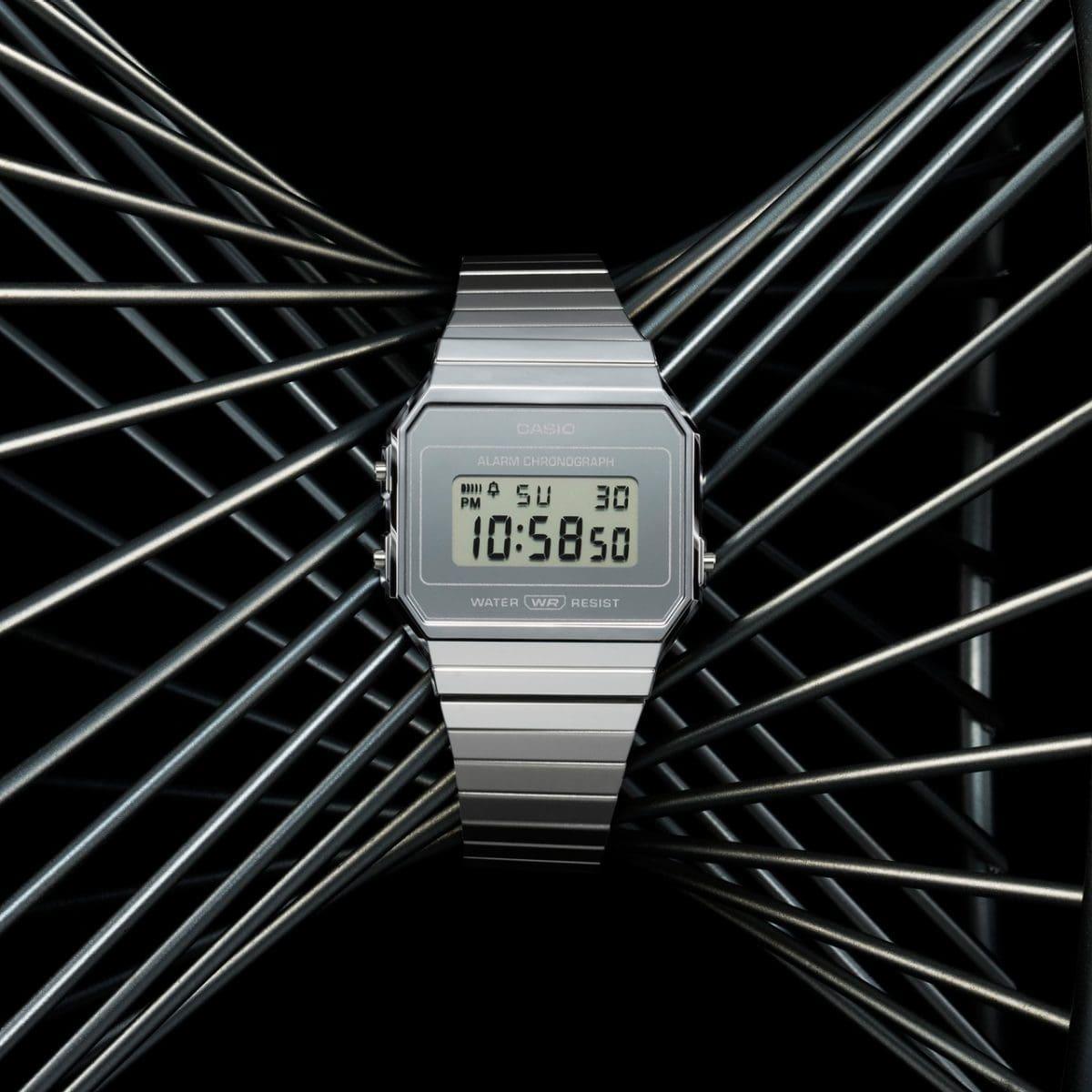 Casio Vintage Grijs A700WEV - 7AEF