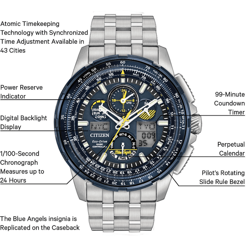 Citizen Promaster Sky JY8058 - 50L Blue Angels