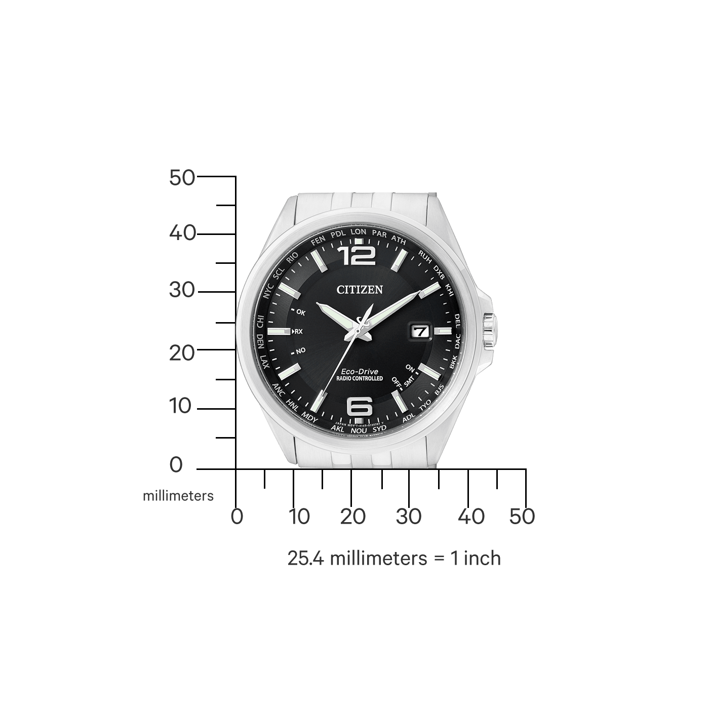 Citizen Radio Controled CB0010 - 88E