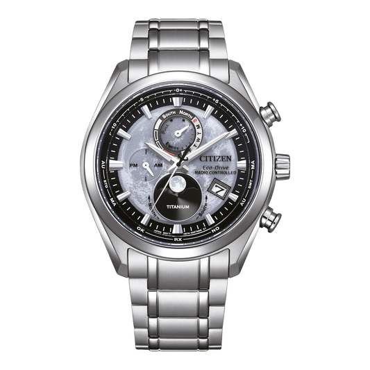 Citizen Radio Controlled 'Tsuki - yomi' Moonphase BY1010 - 81H