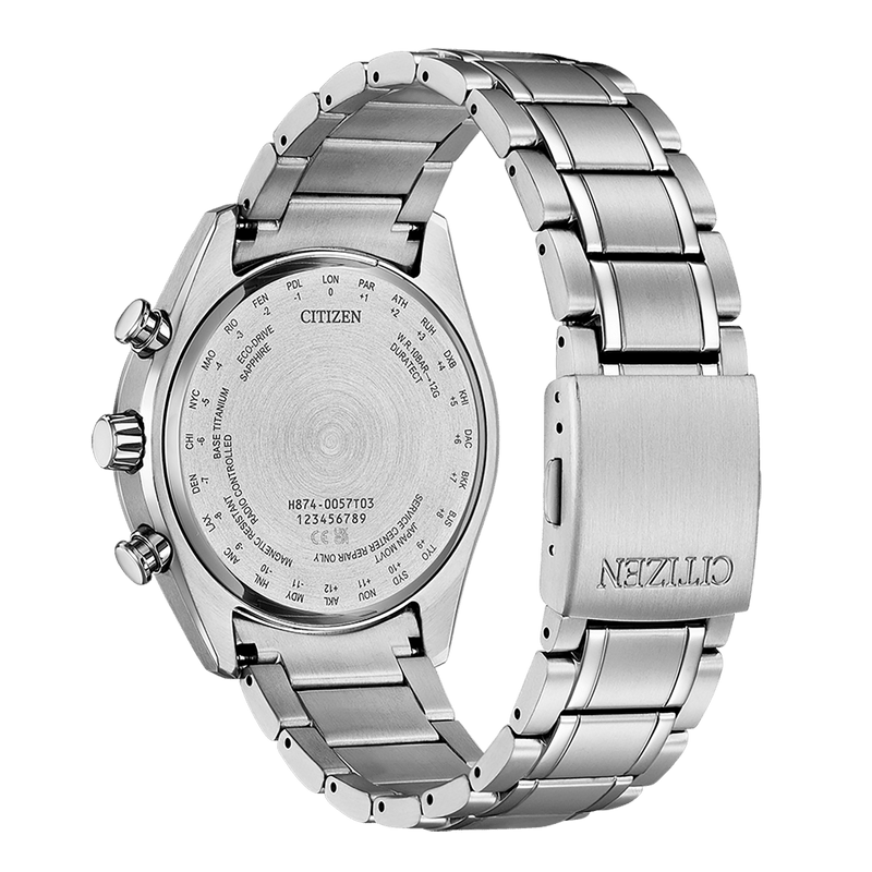 Citizen Radio Controlled 'Tsuki - yomi' Moonphase BY1010 - 81H