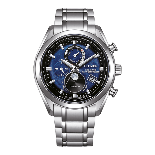 Citizen Radio Controlled 'Tsuki Yomi' Moonphase BY1010 - 81L