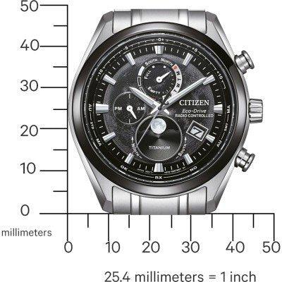 Citizen Radio Controlled 'Tsuki Yomi' Moonphase BY1018 - 80E