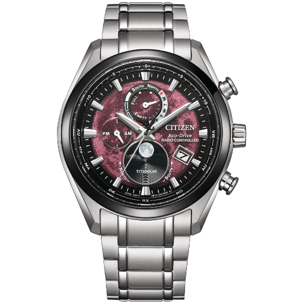 Citizen Radio Controlled 'Tsuki Yomi' Moonphase BY1018 - 80X