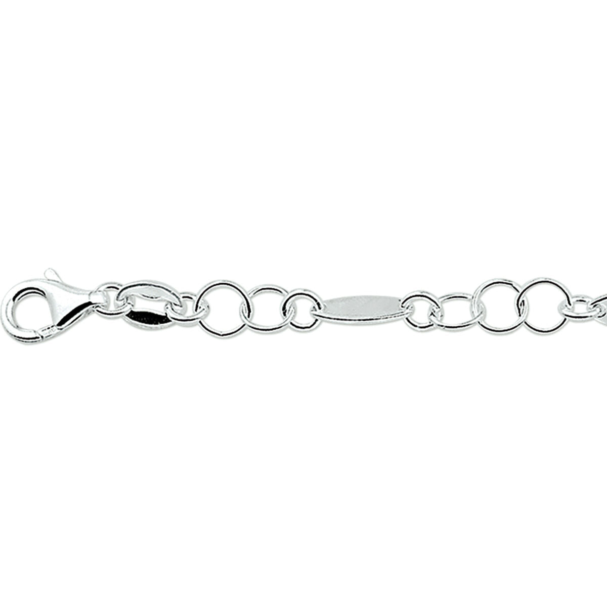 Zilveren Armband 5,0 mm 19 cm 1327296
