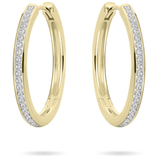 Gouden oorsieraden met zirconia VGKCD2/20