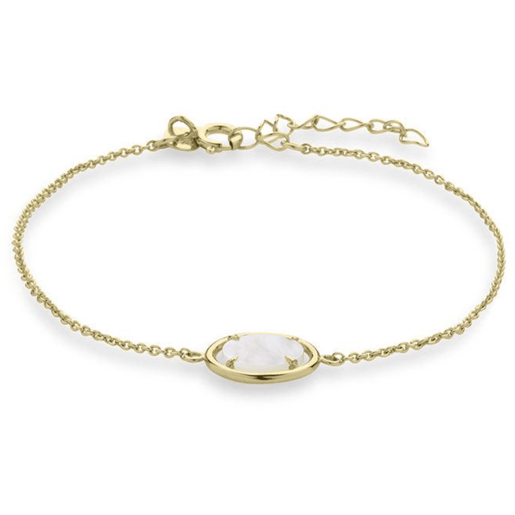 Gouden Parelmour Armband VGB015