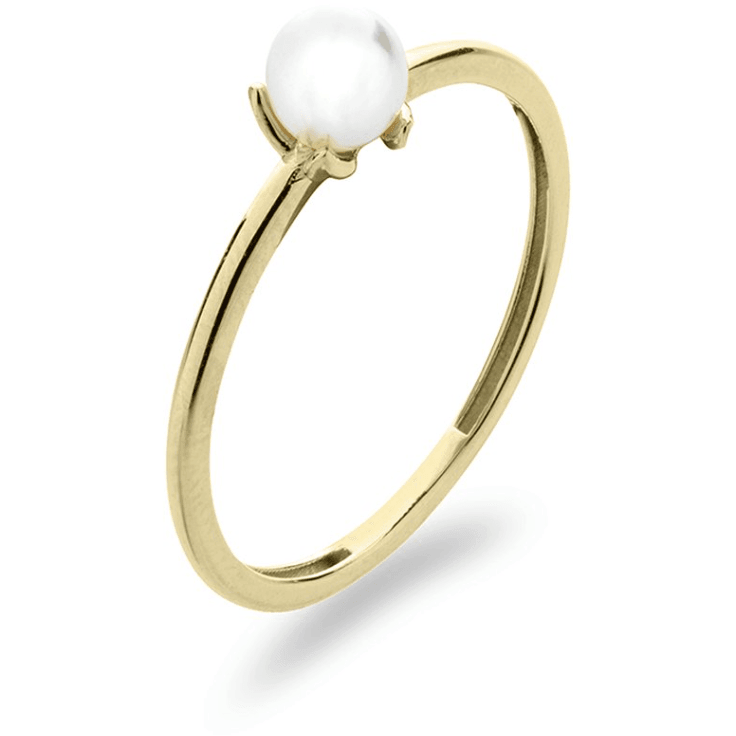 Gouden Ring met Parel VGR038 - 54
