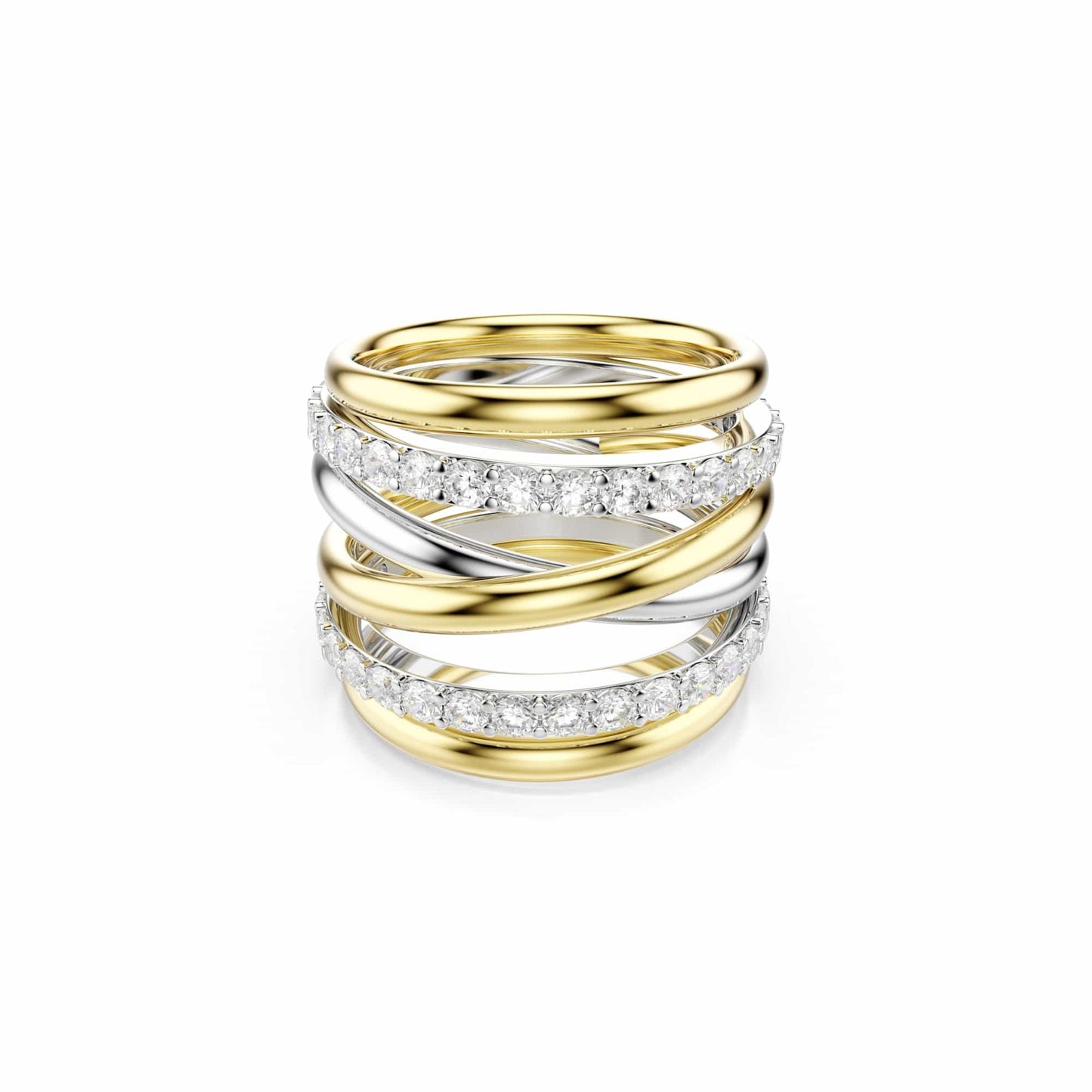 Swarovski Hyperbola Ring 5740415