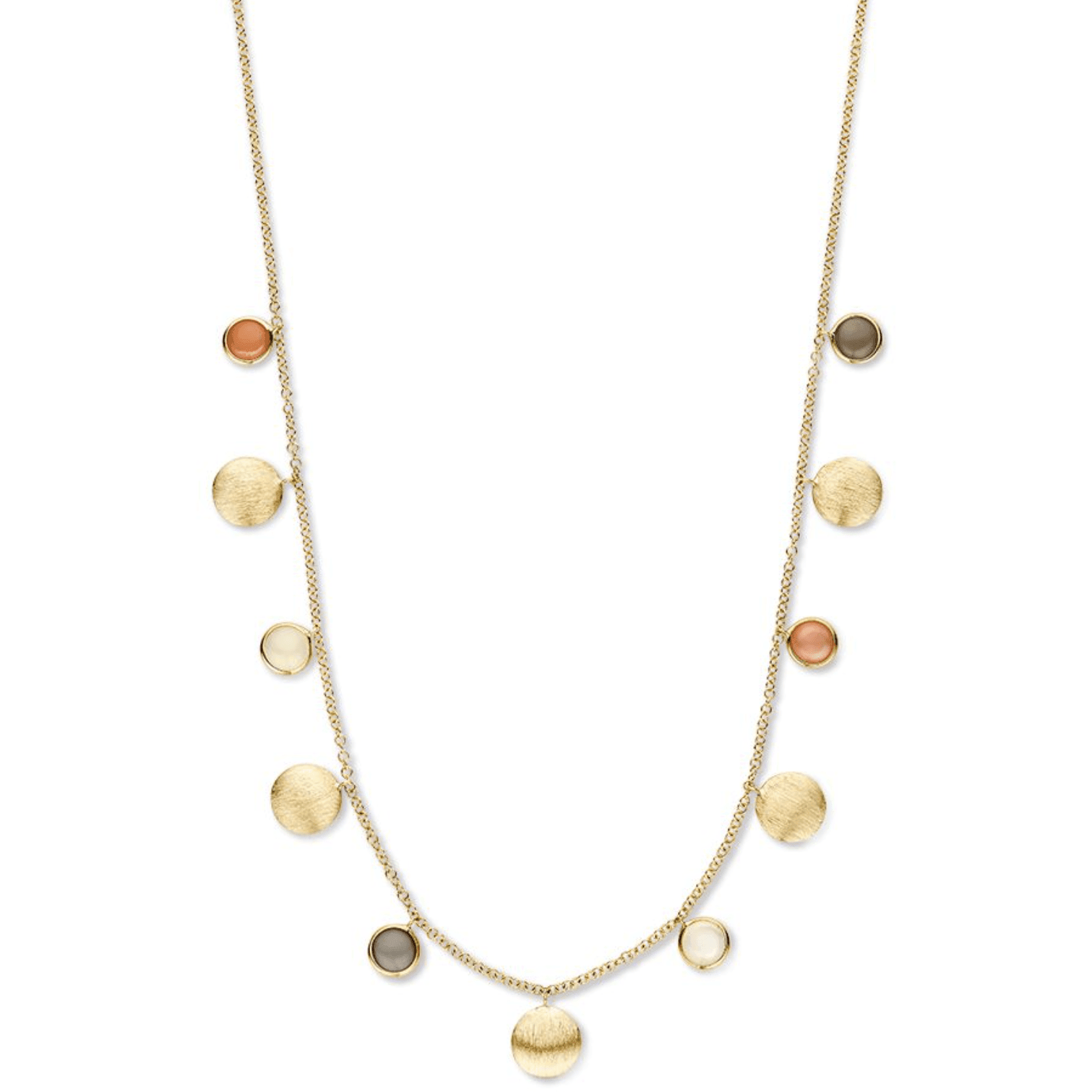 Ketting geelgoud edelsteen CW137635