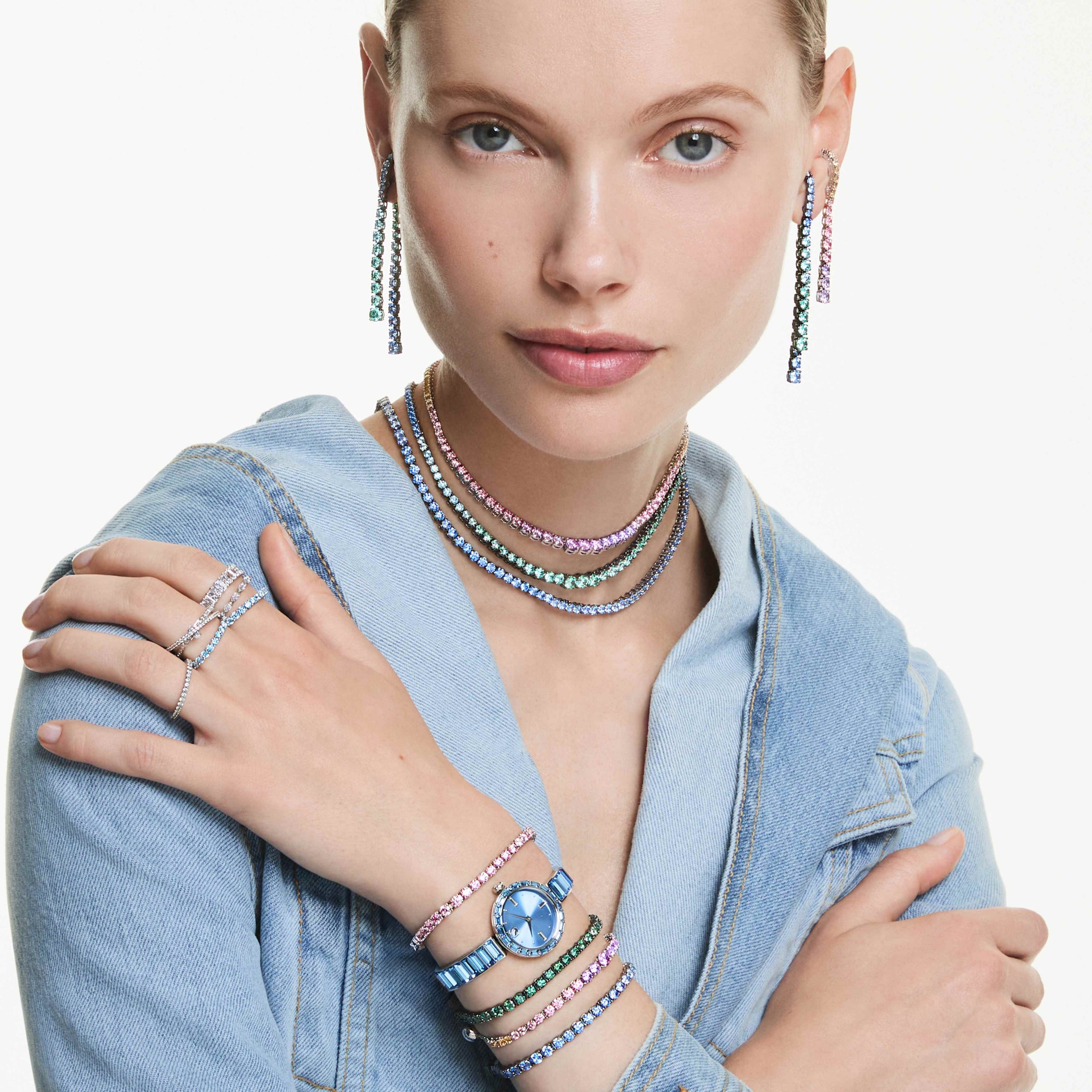 Swarovski Matrix Tennisketting 5743450