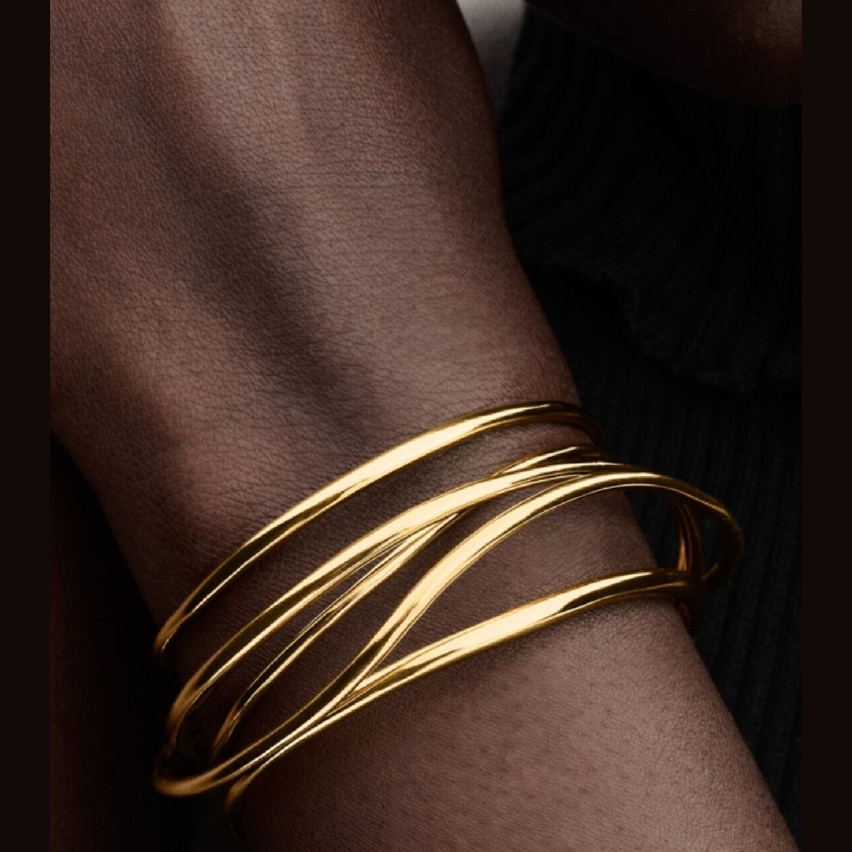 Pandora Armband Bangle Organische Draad 563867C00 - 2 - Juwelier van Dam