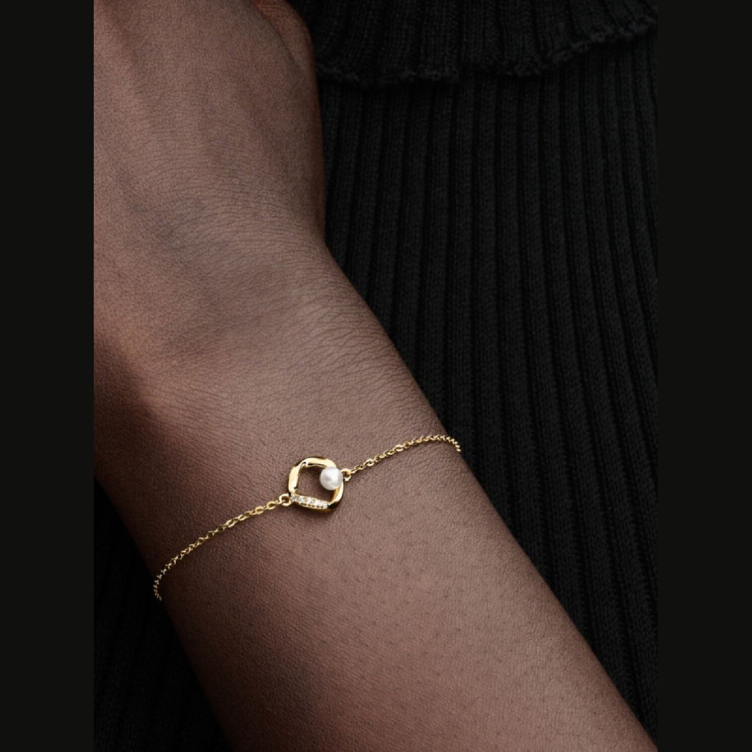 Pandora Armband met Parel 563830C01 - 18 - Juwelier van Dam