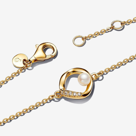 Pandora Armband met Parel 563830C01 - 18 - Juwelier van Dam