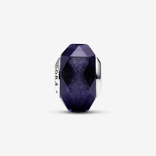 Pandora Bedel Blauw Gefacetterd Muranoglas 792984C00