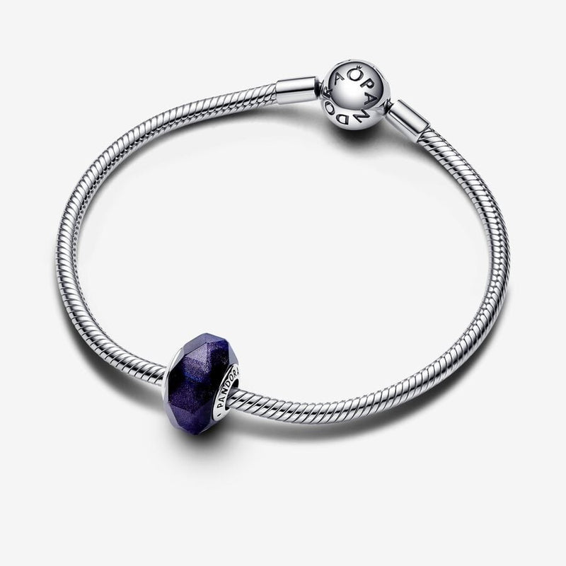 Pandora Bedel Blauw Gefacetterd Muranoglas 792984C00