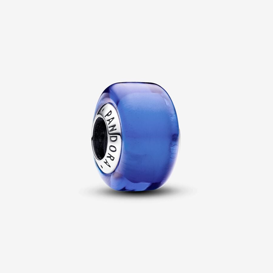 Pandora Bedel Blauw Muranoglas 793105c00