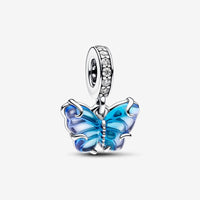 Pandora Bedel Blauwe Muranoglazen Vlinder 792698C01