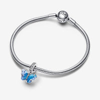 Pandora Bedel Blauwe Muranoglazen Vlinder 792698C01