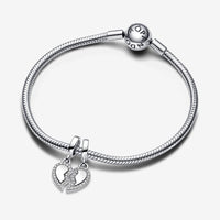 Pandora Bedel Deelbaar Hart 792743C01