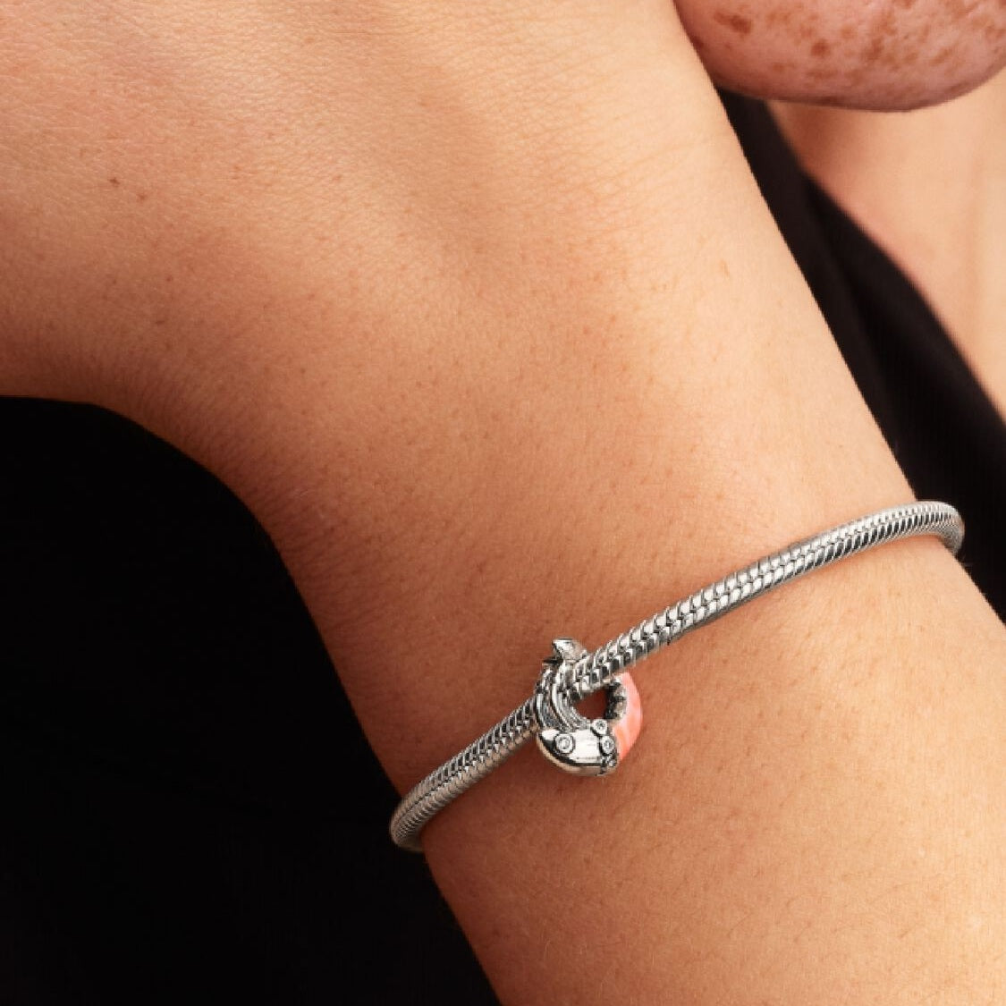 Pandora Bedel Garnaal 793896C01 - Juwelier van Dam