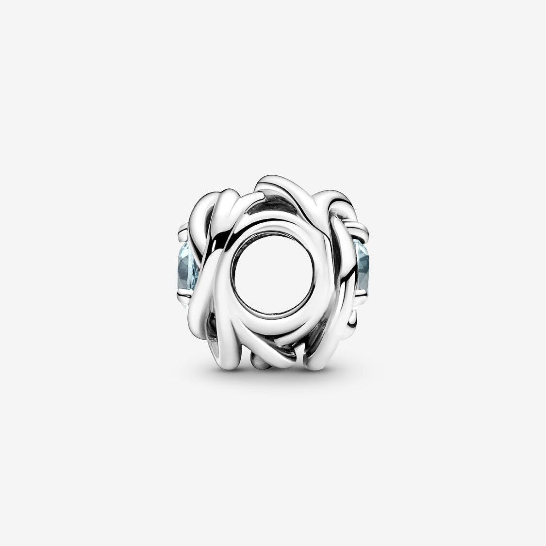 Pandora Bedel Geboortesteen Maart 790065C09